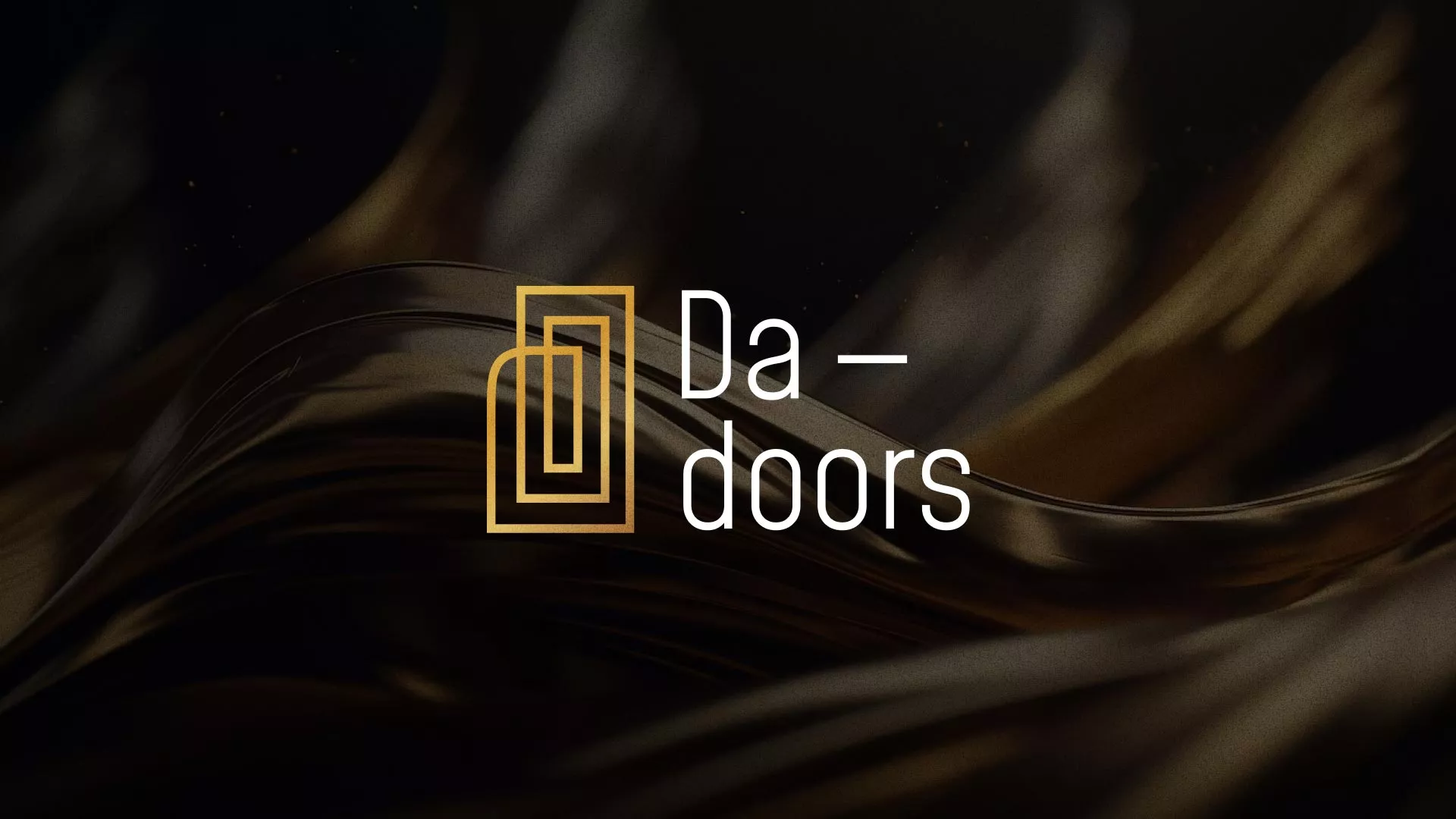 Разработка логотипа для компании «DA-DOORS» в Пудоже